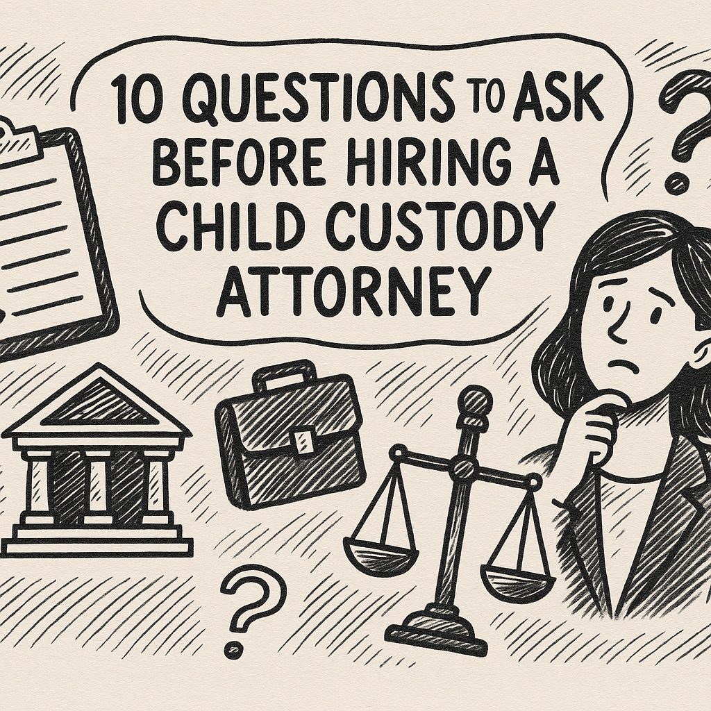 questions to ask a child custody attorney
