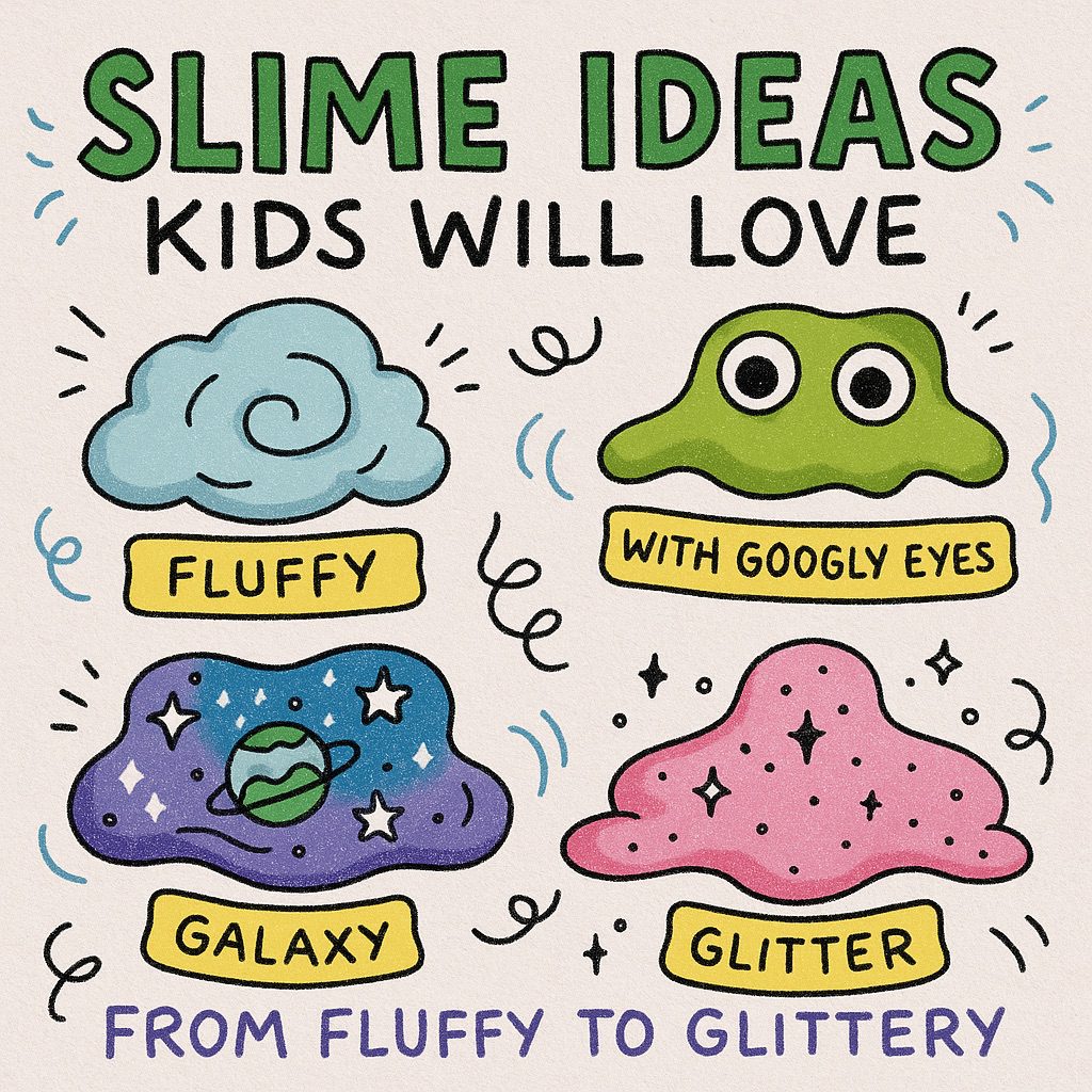slime ideas kids will love